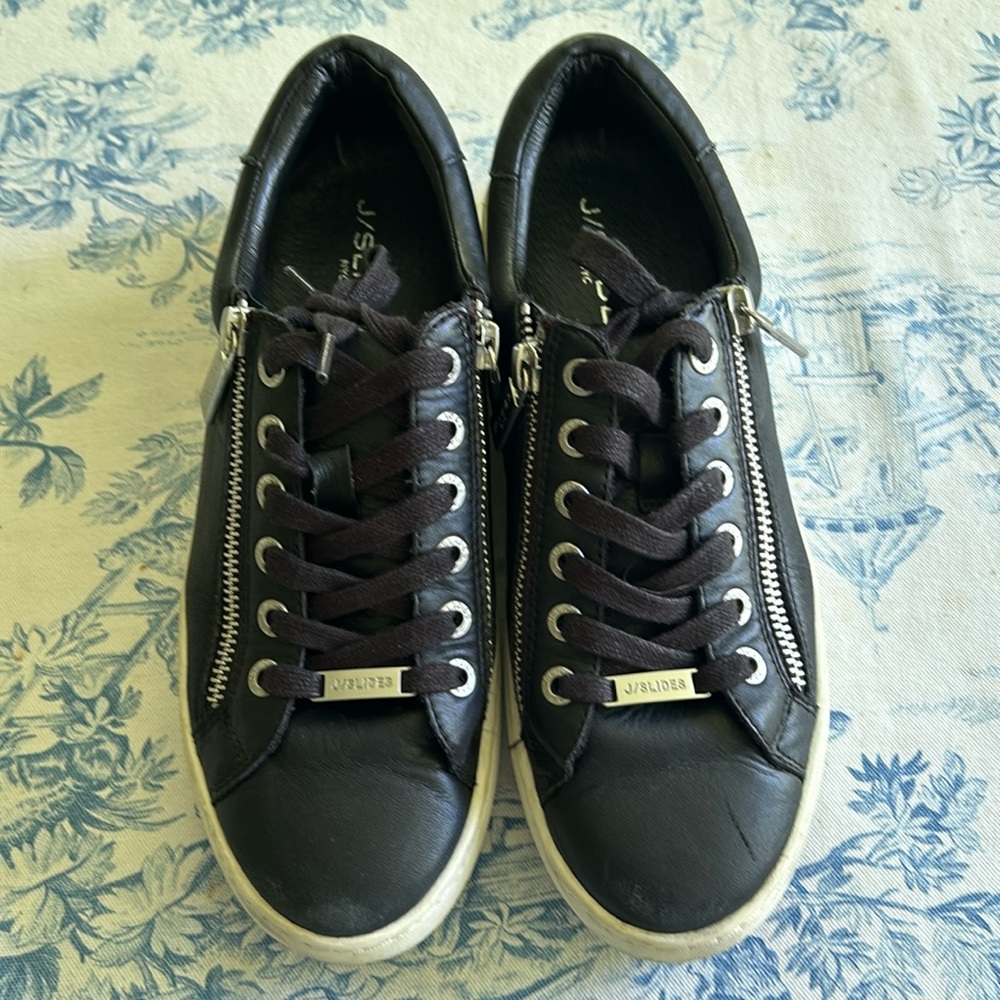 Leather Platform Sneaker